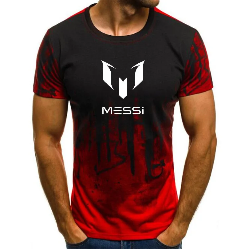 

Summer Men's No. 23 Sweatshirt Alternative Camouflage Messi 3D Printing T-shirt Top Short Sleeve Streetwear New Style XXS-6XL