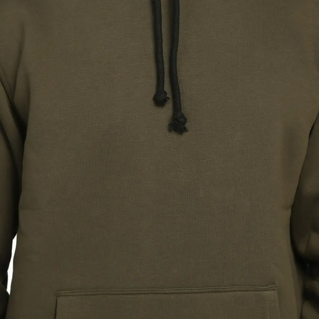 

Band Clothing-Khaki Winter Thick Hooded Men 'S Sweatshirt Hoodie