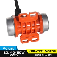 in stock 204060w 220v adjustable speed vibrating motor for feeding machine shotcrete machine washing machine