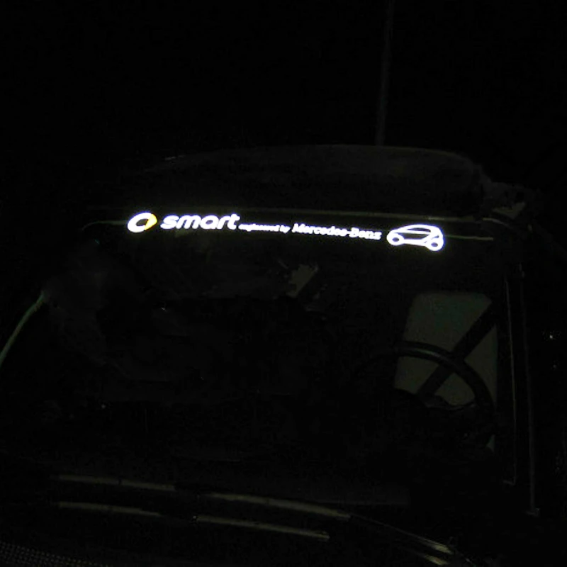Автомобильные аксессуары передний стикер для лобового стекла и наклейка Smart Fortwo