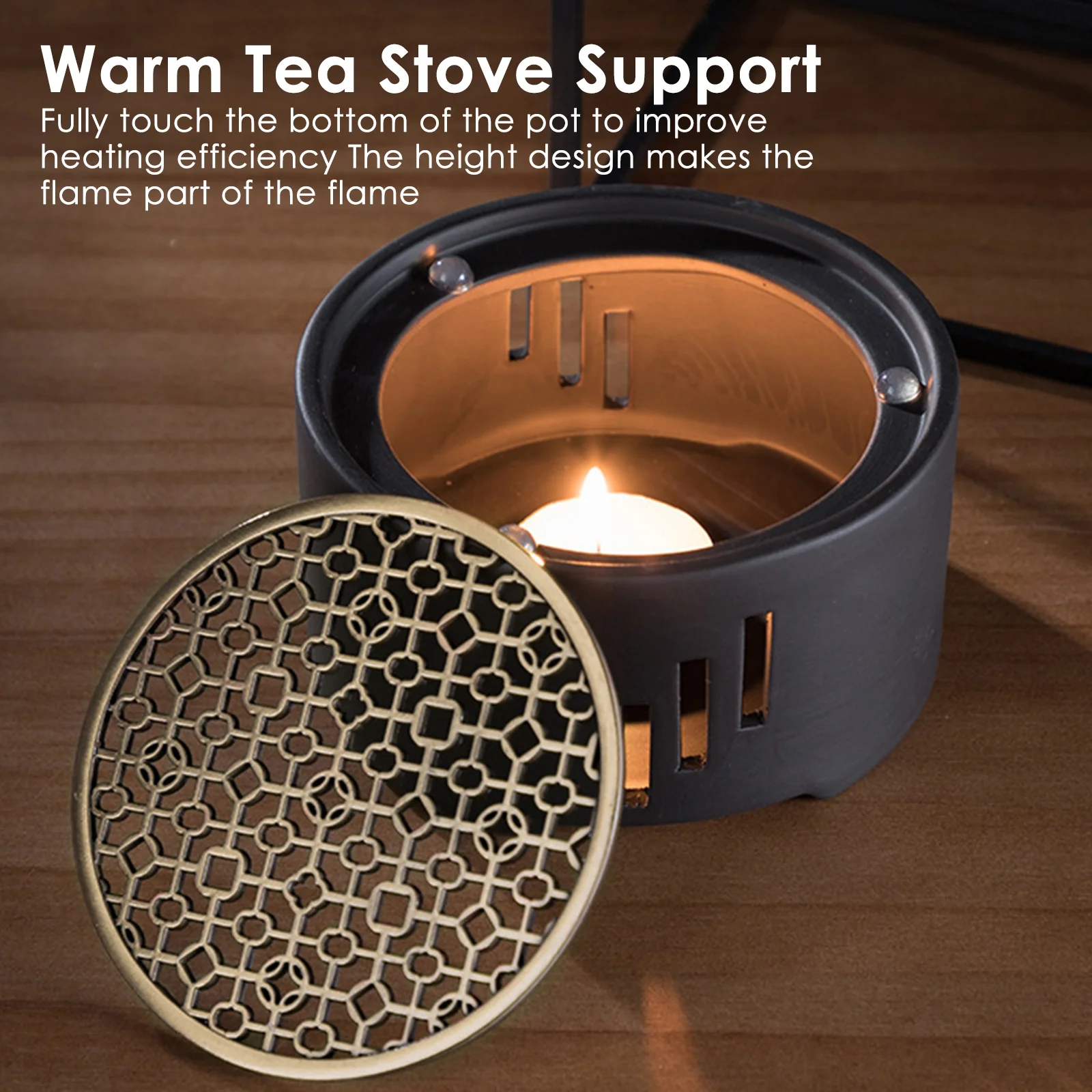 Керамический обогреватель для чая кухонный чайных кастрюль - Цена: 870,50 руб.