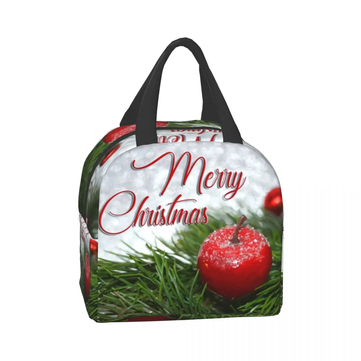 

Рождественский мотив, Счастливого Рождества, поздравление, мужская и женская сумка для обеда