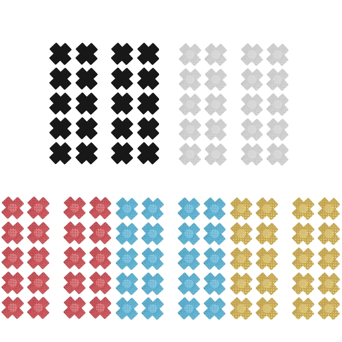 20 шт. женские невидимые атласные накладки на соски наклейки грудь в форме