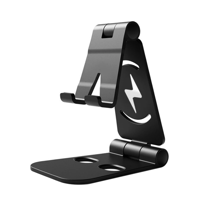 Portable Mobile Folding Stand Desktop Lazy Double For Tablet