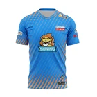 Футболка LOL LPL SUNING для мужчин и женщин, Спортивная рубашка с круглым вырезом и именем под заказ, униформа Sofm Huangfeng Angel Bin