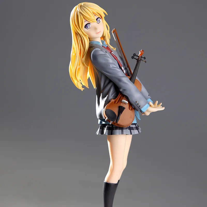 

action figure your lie in april kaori miyazono cartoon doll PVC 20cm box-packed japanese figurine world anime