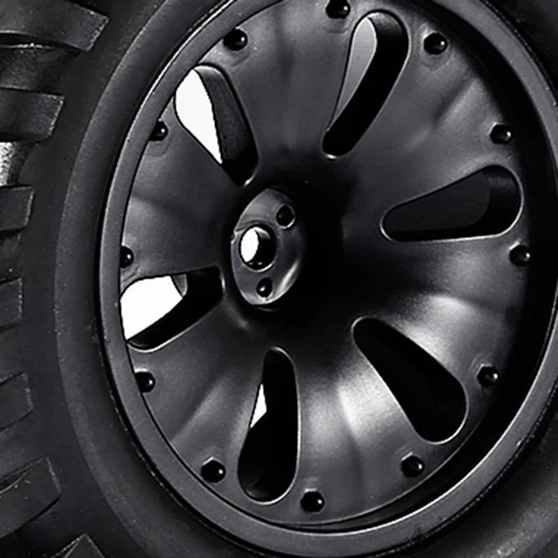 

2Pcs 1/10 Truck Wheels with Tyres for HSP Wltoys ZD Racing HPI Redcat LRP 1/10 Truck RC Car Parts