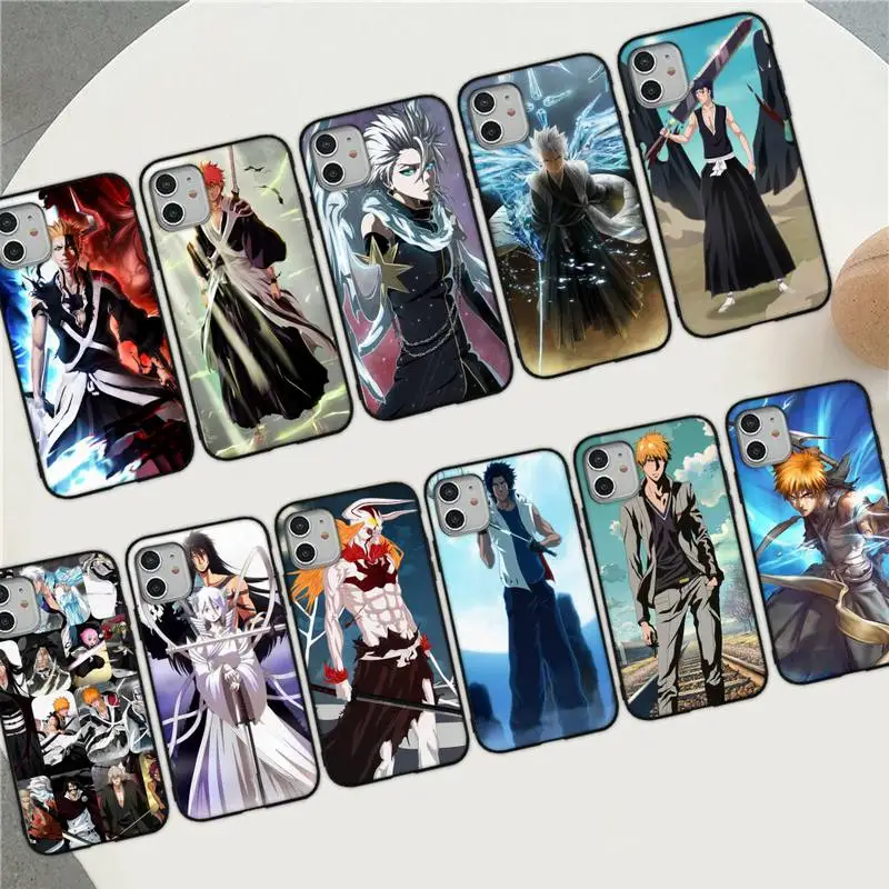 

BLEACH Phone Case for iPhone 11 12 13 mini pro XS MAX 8 7 6 6S Plus X 5S SE 2020 XR cover