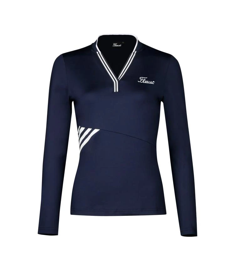 

2021 Autumn Women's Golf Shirt Spring Fashion Sports Golf Apparel Long Sleeve Shirt Quick Dry Breathable Polo Shirt for Ladies