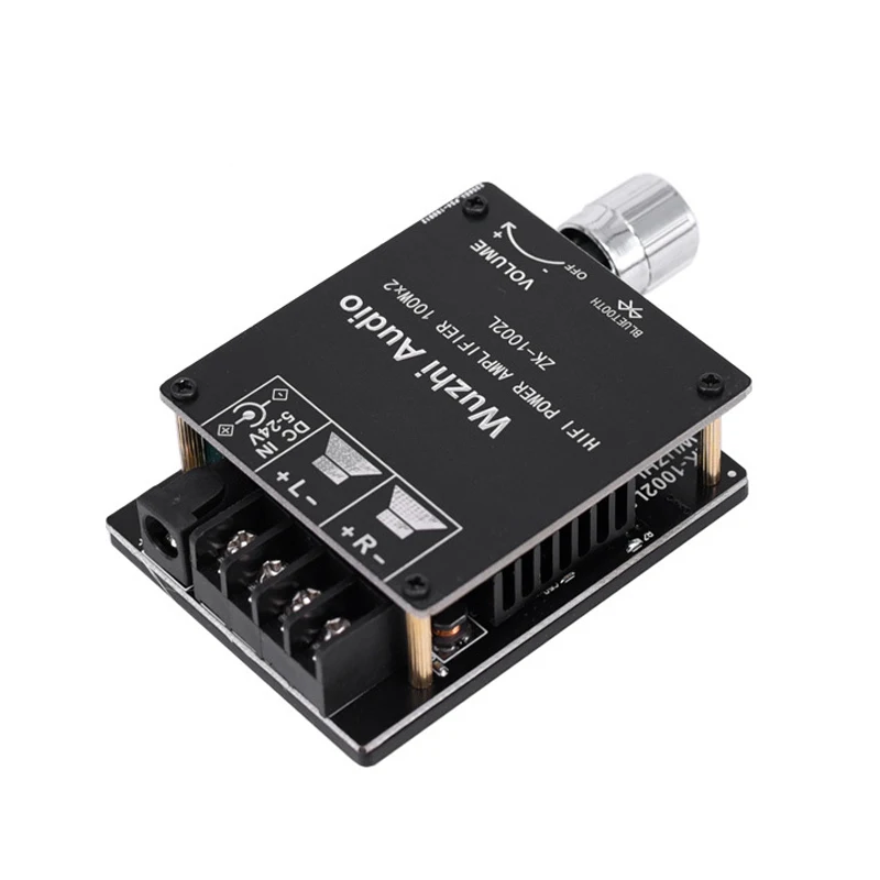 JABS ZK 1002L Мини Bluetooth 5 0 DC 24V беспроводной аудио цифровой усилитель мощности стерео