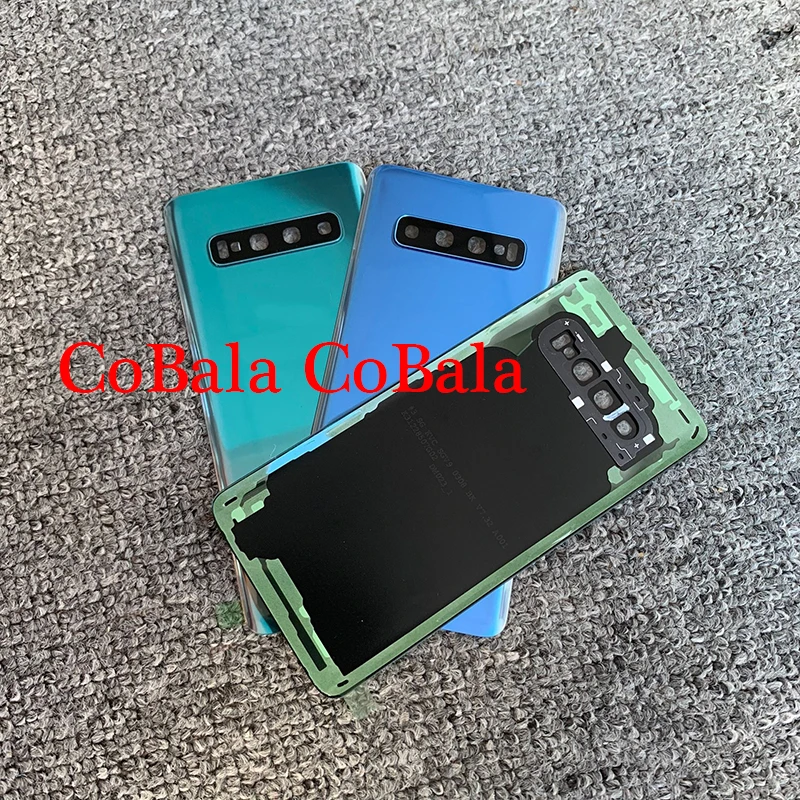 1 шт. чехол на заднее стекло для samsung Galaxy S10 G973 G973F S10 Plus G975 G975F S10E Задняя крышка батареи дверная панель