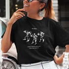 Sunfiz YF Oh Honey I 'd Walk Through Fire для вас просто позвольте мне обожать вас смешной череп люди печатные женские футболки Стильные топы