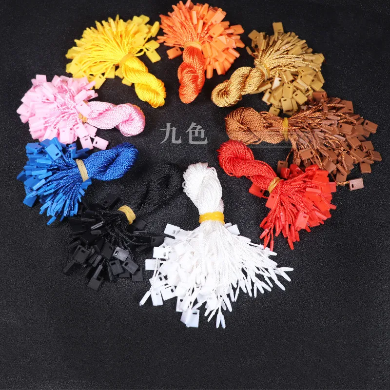 1000 шт./лот Colorfu одежда Товарная марка подвесные планшеты бирка веревка кружевные