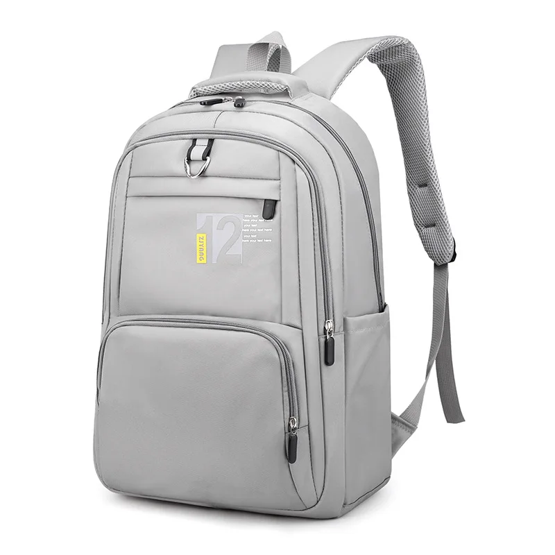 

Female Korean middle school students computer backpack tide large capacity male nylon waterproof backpack