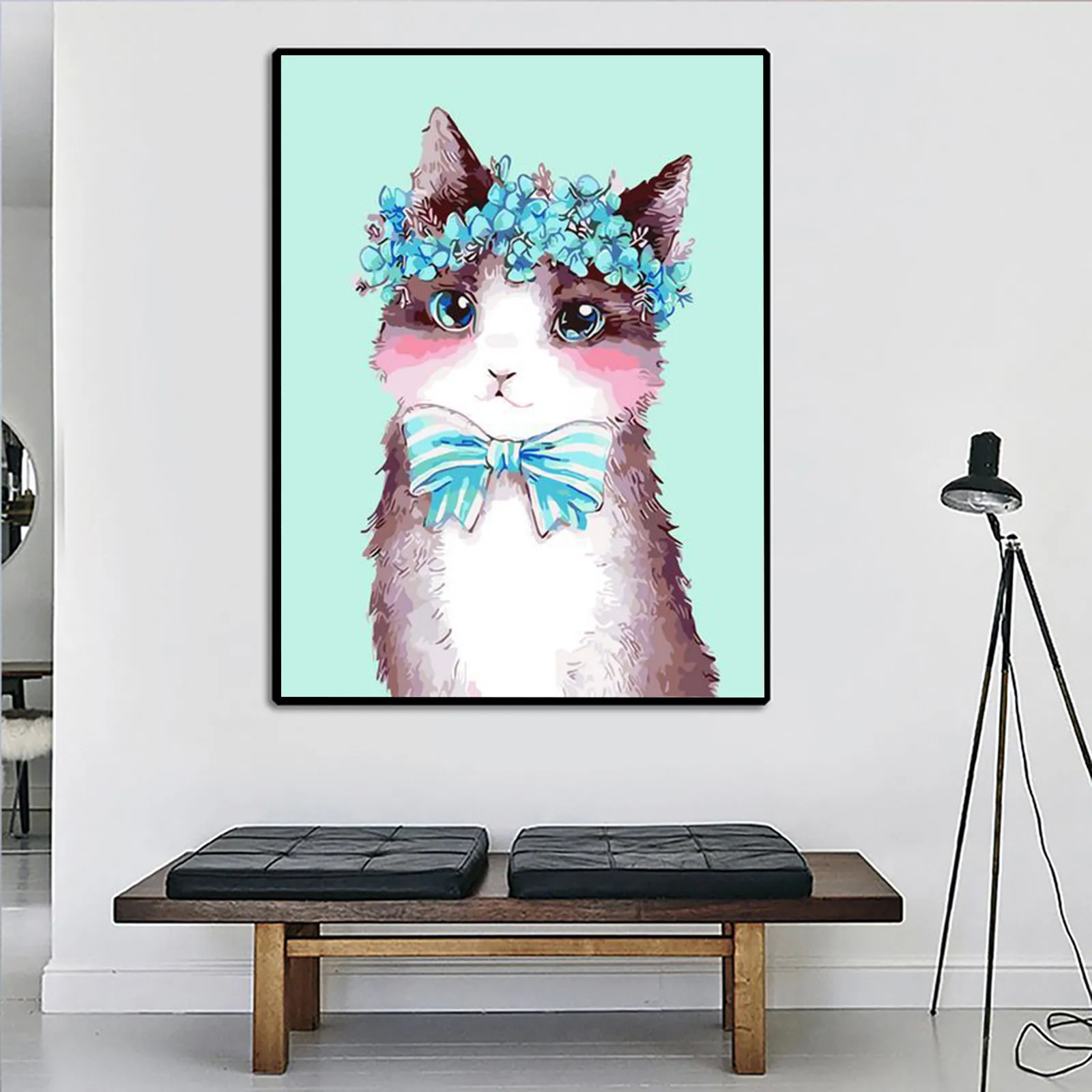 

2021 New Diy Painting By Numbers Kit Coloring By Numbers Picture By Numbers Home Decors Gifts For Kids toys for children#4