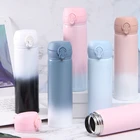 Меняющая цвет термоизоляционная чашка из нержавеющей стали Вакуумный Герметичный дорожный термос кофейная чашка Рождественская Термокружка подарок