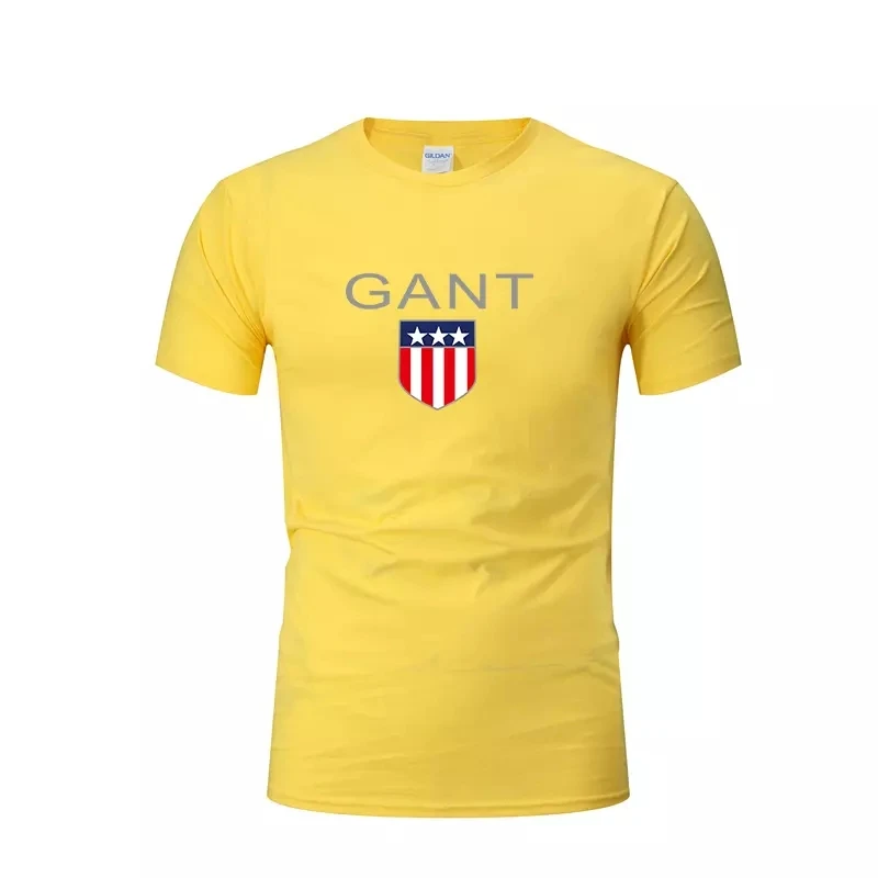 

2020 Brand Men's T Shirt Fashion Round Neck Top Cotton Clothing Short Sleeve Summer Clothing High Quality Printed T Shirt White