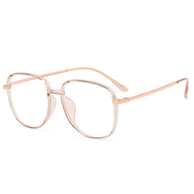 New Blue Light Blocking Glasses Anti Blue Ray Glasses Computer Glasses Blue Light Proof Spectacle Frame Tr90 Frame Metal Legs