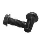 5 шт Черный пильный диск болт M8x18mm левая резьба пильный диск двусторонний винт болты с шестигранной головкой фланец инструмент Запчасти