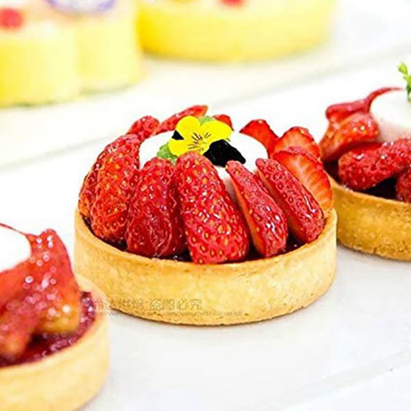 6 шт. круговое кольцо для пирога из нержавеющей стали нижняя башня форма