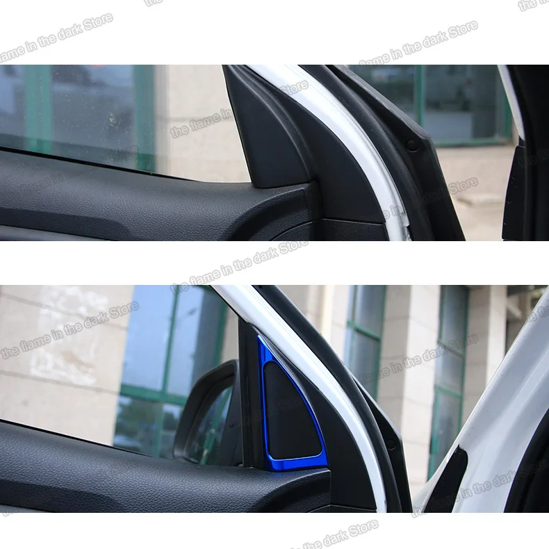 Lsrtw2017 Автомобильная передняя дверь а столб планка для Kia Rio X Line Kx Cross K2 2017 2018 2019 2020