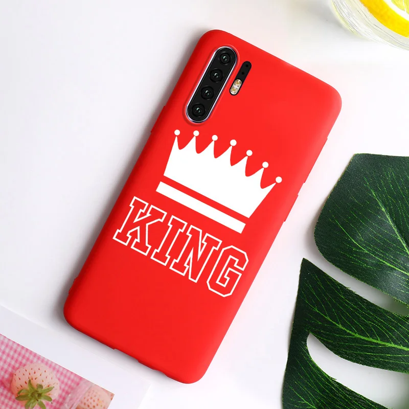 Чехол для телефона King queen Crown для huawei Honor 8S 10 20 Play 8A V10 V20 9 Lite 6A 7X сплошной карамельный цвет Мягкий ТПУ полный Чехол