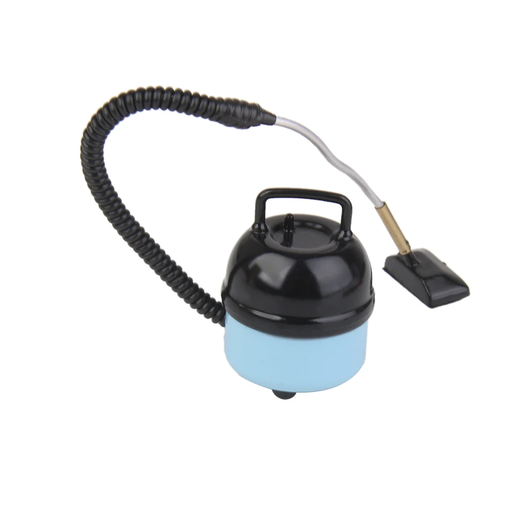 Новый пластиковый миниатюрный милый пылесос для кукольного домика 1/12