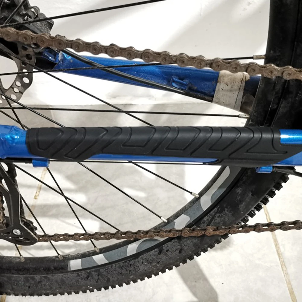 

1 PCS MTB Chainstay Protector Rubber Chain Stay Bicycle Frame Guards Self-Adhesive Bike Frame Cover Protection For Scratch