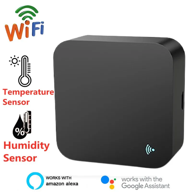 Умный инфракрасный пульт дистанционного управления Wi Fi + датчик температуры и