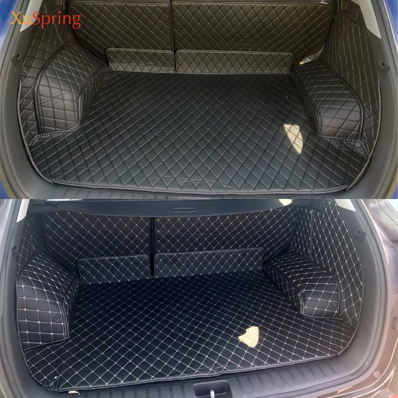 Для Hyundai Tucson 2017 2018 2019 2020 3TH задний багажник автомобиля коврик прочный ботинок