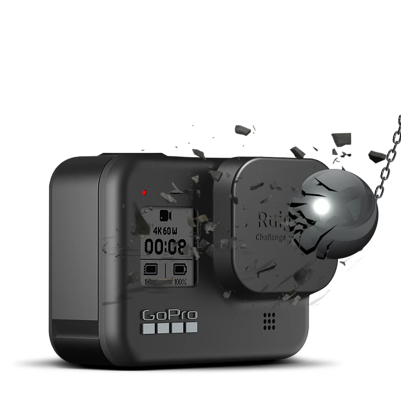 Для Gopro Hero 8 Hero8 черный чехол для объектива защитный спортивных экшн-камер Go Pro