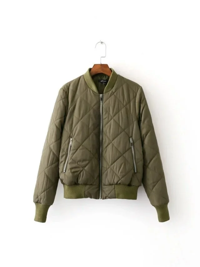 

Autumn and winter new women's fashion three baseball suit cotton jacket short coat cotton suit