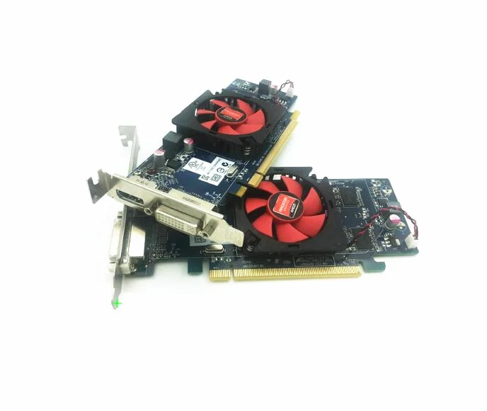 AMD HD7470 1G независимая видеокарта поддерживает 4K небольшой чехол для офисной видеокарты
