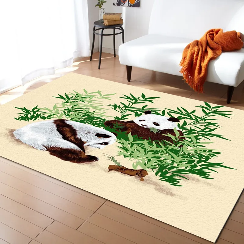 

Latest 3D moon night sky panda home carpet living room carpet bedroom carpet living children's bedroom carpet