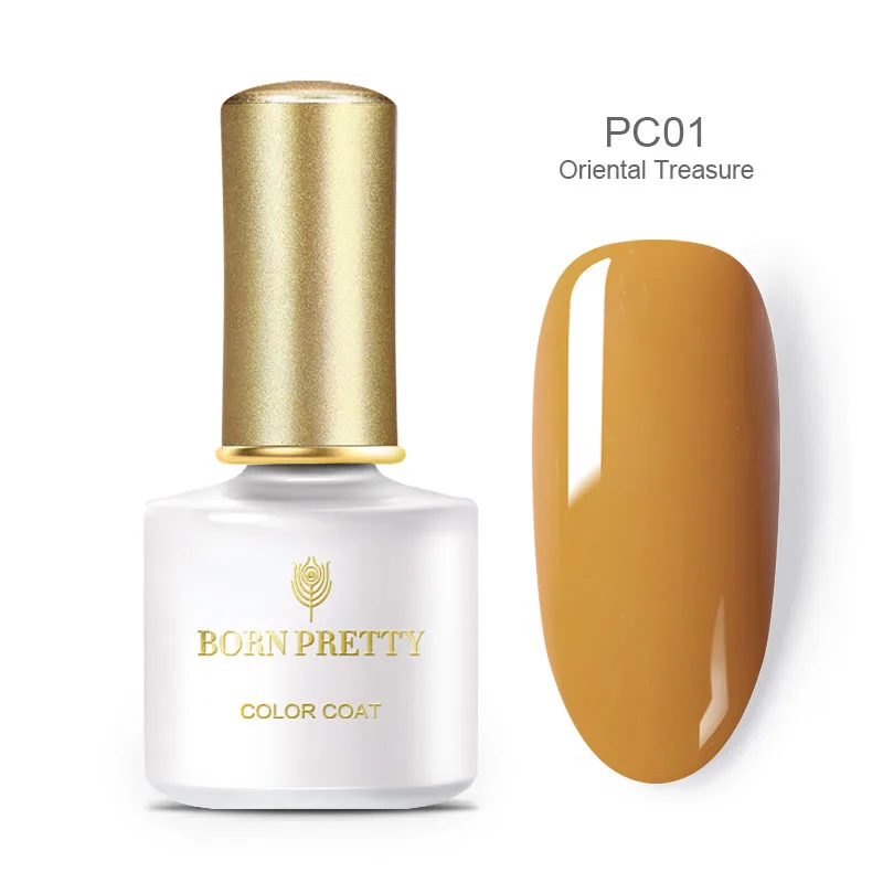PC01 BORN PRETTY Гель-лак для ногтей красный кофе фиолетовый серый замочить от УФ светодиодный Гель-лак Полупостоянный дизайн ногтей геллак 6 мл для DIY Советы - Цвет: PC01