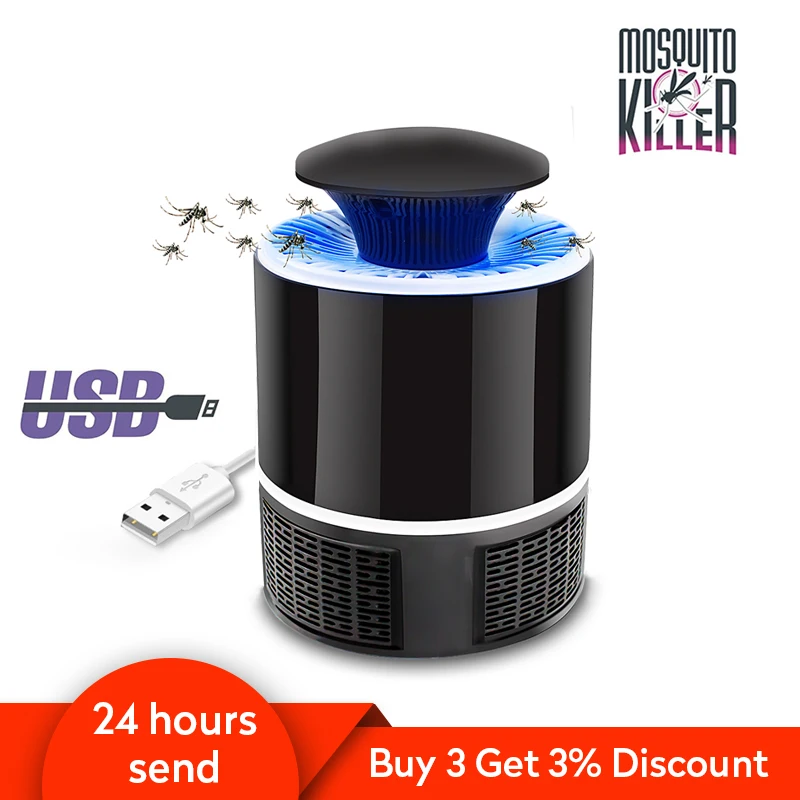 

Led Mosquito Killer Lamp Electric Mosquito Killer Lamp Anti Mosquito Trap Mosquito Repellent Usb Insect Killer Insect Killer