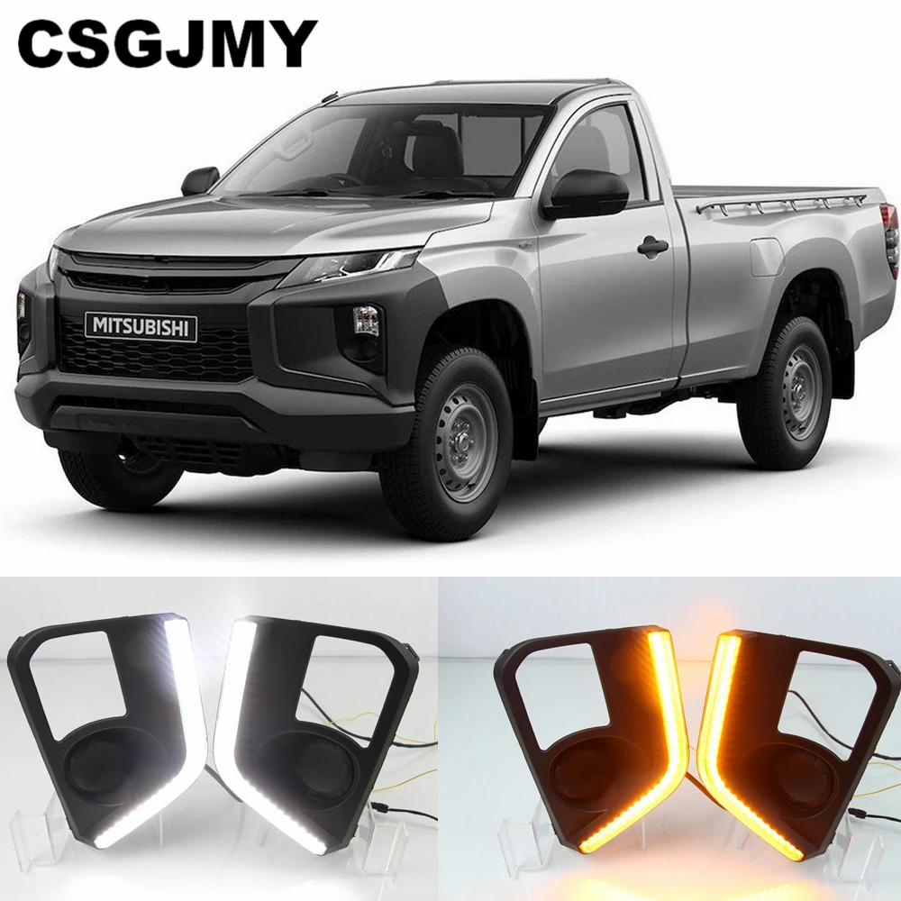 CSGJMY 2 шт. Автомобильные светодиодные DRL дневные ходовые огни Противотуманные фары
