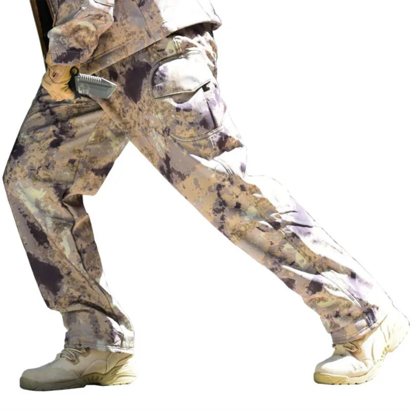 Мужские уличные спортивные брюки Camoufalge TAD ветрозащитные для походов охоты
