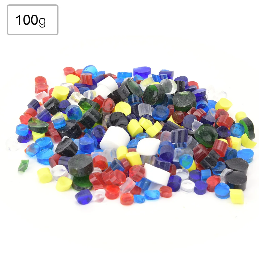 Микс Цветов термофьюзер цветная глазурь для украшения набор из термоплавкого