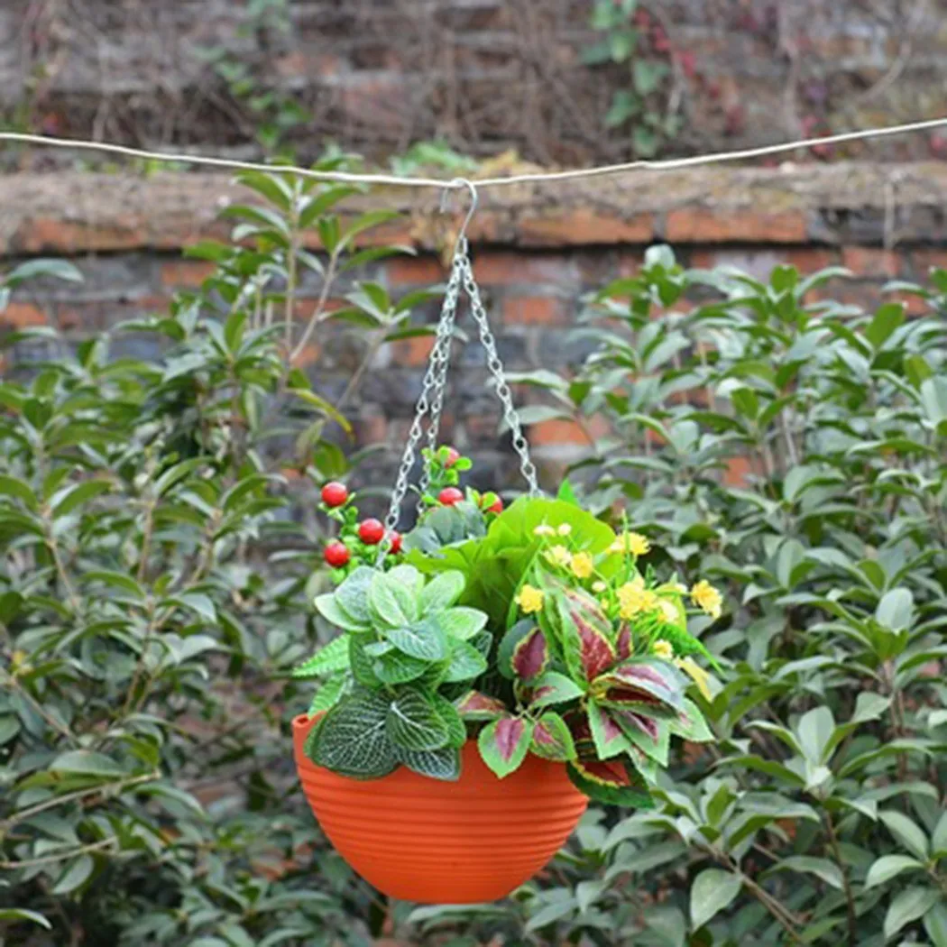 

Thickened Hanging Basket Hanging Hanging Flower Pot Plastic Resin Green Sill Potted Green Plants Chlorophytum Pot