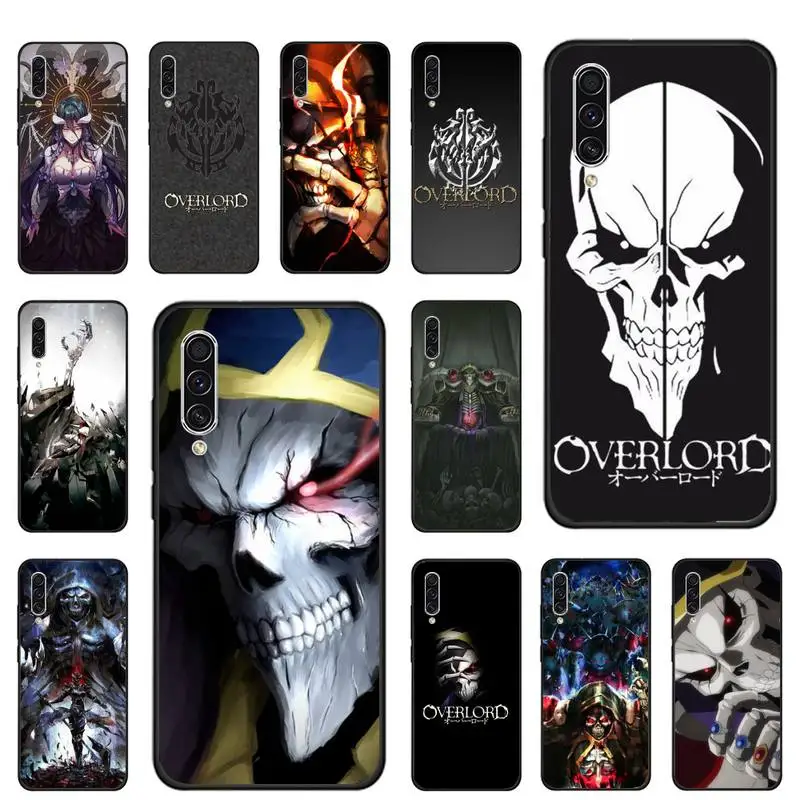 Мягкие силиконовые чехлы Overlord Ainz для телефонов Samsung galaxy S note 7 8 9 10 20 fe edge A 6 30 50 51 70 lite