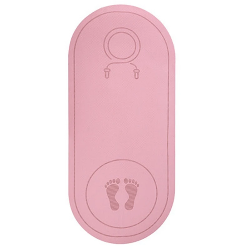 

Jump Rope Mat Exercise Cushioning Mute Yoga Mat Sound Insulation Shock Absorption High Density Board Anti-noice