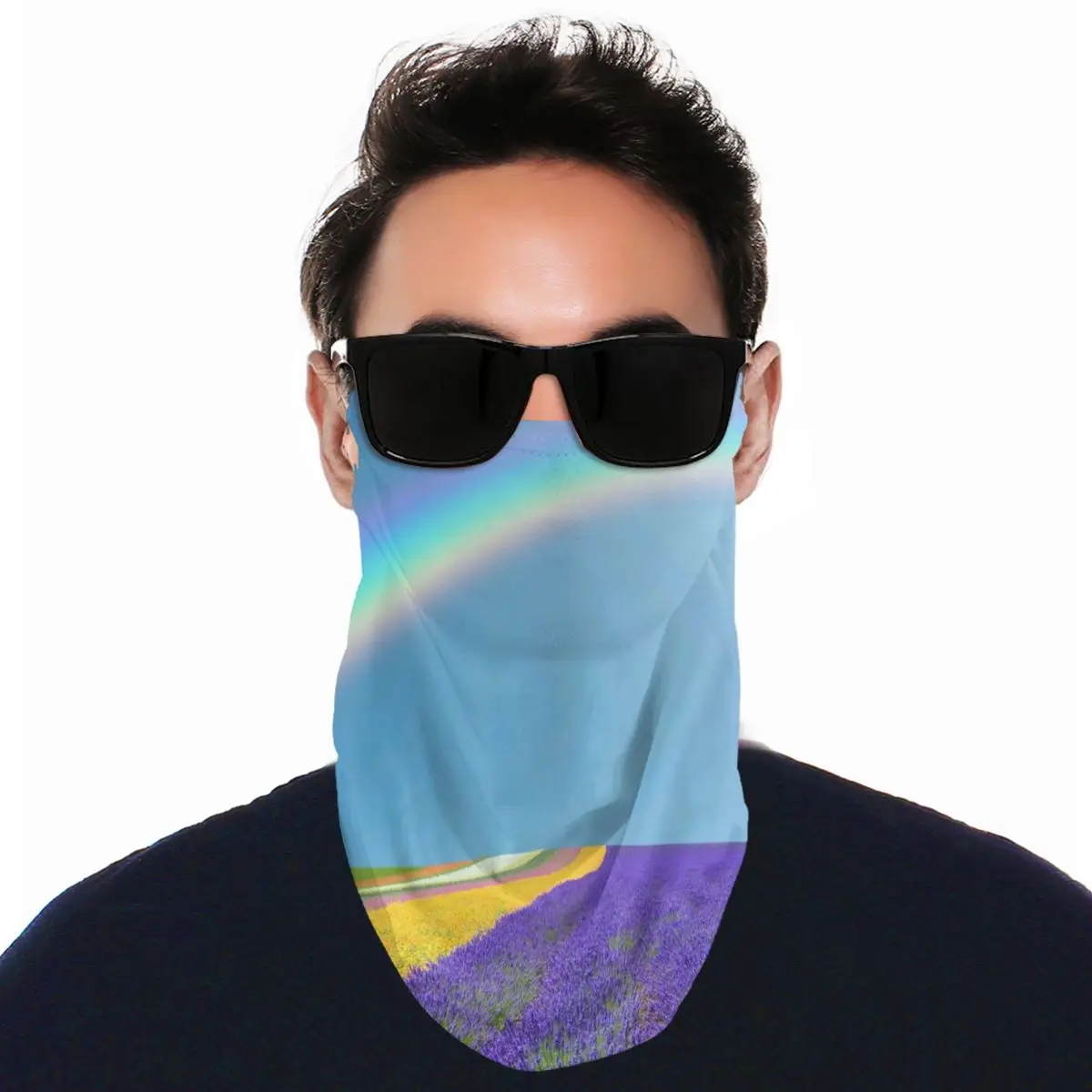

Hanging ear windproof face towel Printed outdoor face towel Cycling hiking fishing tube scarf men and women yoga headscarves