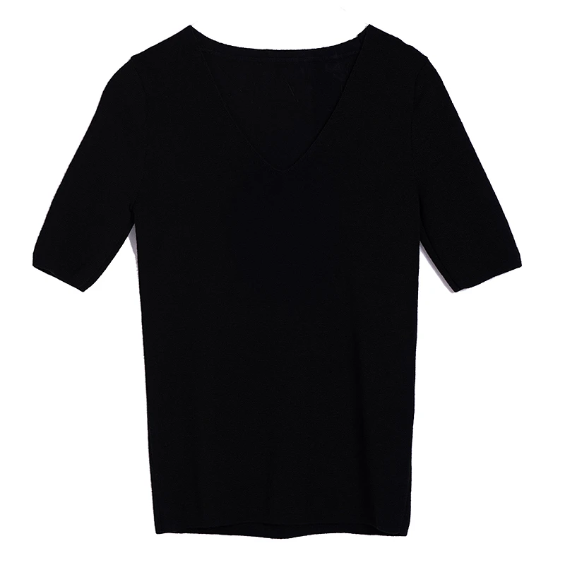 Футболка TWOTWINSTYLE Женская белая с коротким рукавом и о-вырезом | одежда