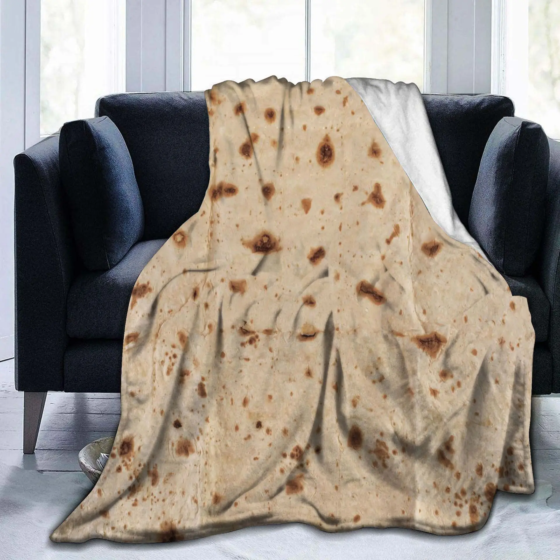 Одеяло Tortilla 2 0 двухстороннее для взрослых и детей огромное забавное реалистичное