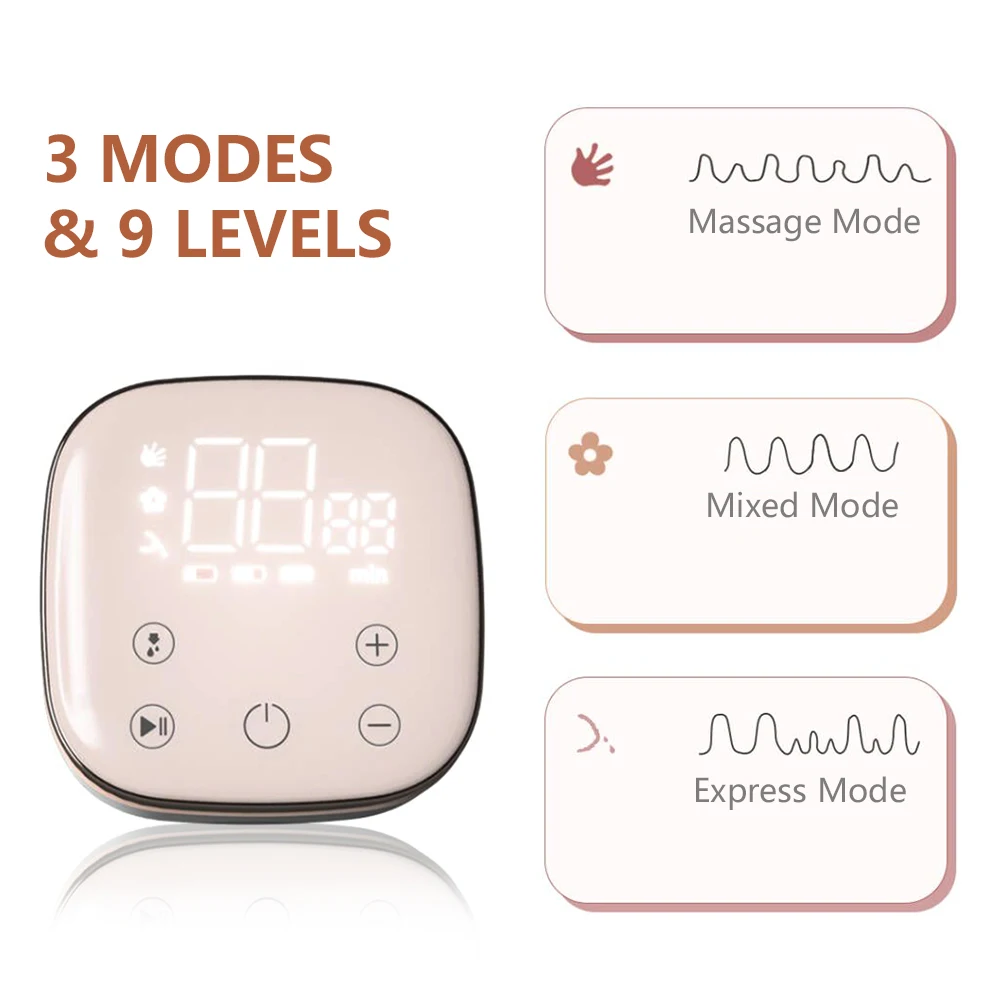 Молокоотсос YOUHA электрический 3 режима 9 уровней всасывания | Мать и ребенок