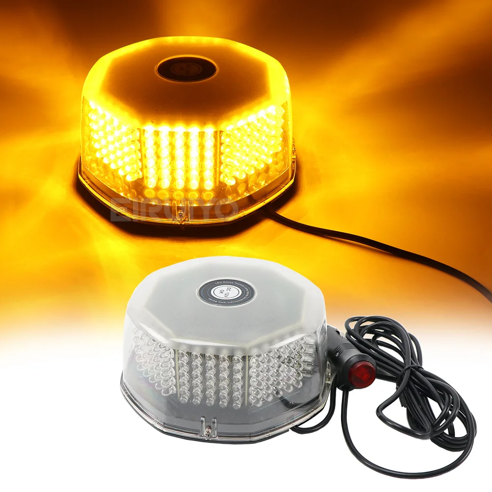

New 12-24V Car Truck Strobe Warning Signal Light 240 LED Flashing Emergency Lights Beacon Lamp for Agricultural Vehicle Tractor