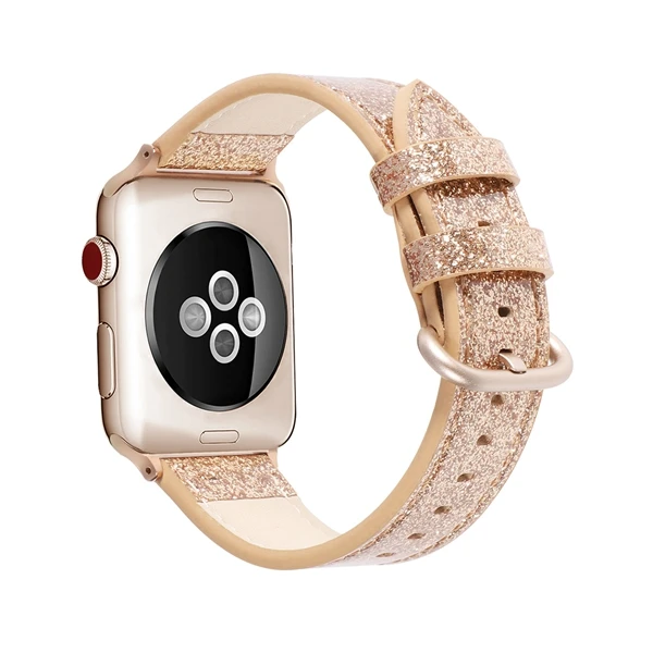 Узкая петля для Apple Watch кожаный ремешок 40 мм 44 мм для iwatch 38 мм 42 мм ремешок серии 5 4 3 2 1