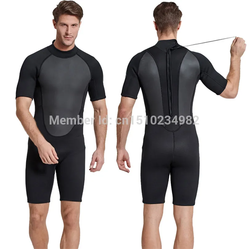 Профессиональный 2 мм Одна деталь неопреновые гидрокостюмы Мокрого Для мужчин