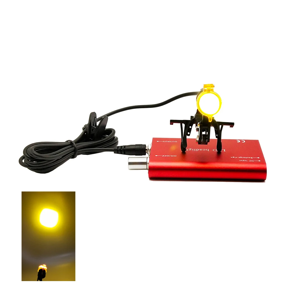 Стоматологическая Светодиодная лампа на клипсе 3 Вт|Лупы| |